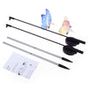 2pcs Solar Powered RGB LED Fiber Optic Butterfly Light Outdoor Color-changing Lawn Lamp