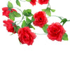 Fashionable Decoration Flowers Vine Garland Wreaths Bouquet Leaf Household Accessory