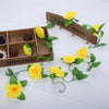 Fashionable Decoration Flowers Vine Garland Wreaths Bouquet Leaf Household Accessory