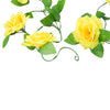 Fashionable Decoration Flowers Vine Garland Wreaths Bouquet Leaf Household Accessory