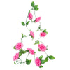 Fashionable Decoration Flowers Vine Garland Wreaths Bouquet Leaf Household Accessory