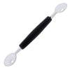 Stainless Steel Double-end Melon Baller Fruit Spoon for Ice Cream Dessert Sorbet Kitchen Cooking Tools