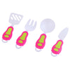 54pcs Kid Kitchen Pretend Cookware Vegetable Fruit Play Toy Set