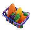 54pcs Kid Kitchen Pretend Cookware Vegetable Fruit Play Toy Set
