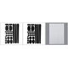 Simple Frame Chainstay Protector Bike Stickers