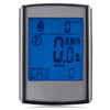 Large Screen Water Resistant Wireless LCD Backlight 2 in 1 Bicycle Computer Odometer Speedometer