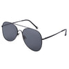 Stylish Female Hollow Design Color Coated Metal Frame Sunglasses