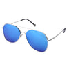 Stylish Female Hollow Design Color Coated Metal Frame Sunglasses
