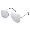 Stylish Female Hollow Design Color Coated Metal Frame Sunglasses