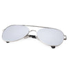 Stylish Female Hollow Design Color Coated Metal Frame Sunglasses