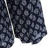 Women Retro Style Elastic High Waist Printed Wide Leg Pants