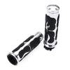2pcs Universal Motorcycle Handlebar Hand Grip Aluminium Alloy Motorbike Comfort Rubber Protector