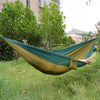 Portable Parachute Nylon Fabric Hammock for Two Person Lover Family Outdoor Travel Camping