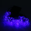 20 LEDs Bell Shaped Solar Powered String Light Outdoor Garden Festival Party Decoration Lamp