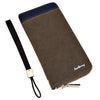 Baellerry Patchwork Canvas Portable Clutch Wallet for Men