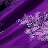 Women Elegant Round Collar Backless Embroidery A-Line Midi Party Dress