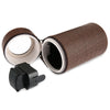 JA1302 Auto Silent Watch Winder Cylinder Shape Wristwatch Box with EU Plug