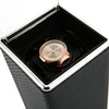 JA1301 Automatic Rotation Watch Winder Display Box Transparent Cover Jewelry Storage Organizer with US Plug