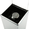 JA1301 Automatic Rotation Watch Winder Display Box Transparent Cover Jewelry Storage Organizer with US Plug