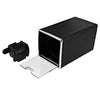 JA1301 Automatic Rotation Watch Winder Display Box Transparent Cover Jewelry Storage Organizer with US Plug