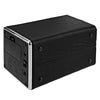 JA1301 Automatic Rotation Watch Winder Display Box Transparent Cover Jewelry Storage Organizer with US Plug