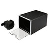 JA1301 Automatic Rotation Watch Winder Display Box Transparent Cover Jewelry Storage Organizer with US Plug