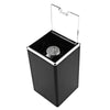 JA1301 Automatic Rotation Watch Winder Display Box Transparent Cover Jewelry Storage Organizer with US Plug