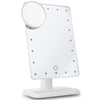 Portable Table 20 LEDs Lamp Luminous Cosmetic Mirror