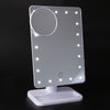 Portable Table 20 LEDs Lamp Luminous Cosmetic Mirror