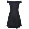 Off The Shoulder Mini A-Line Skater Dress