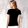Women's Chic Round Neck Short Sleeve Flag Pattern T-Shirt