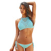 Halter Crochet Bikini Set