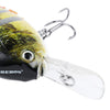 PROBEROS 10CM 6 Part Long Lip Weever Shape Crankbait Hook Lure Fishing Bait for Outdoor Activity