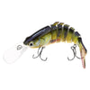 HS - 005 Minnow Six Sections Artificial Fishing Bait Bionic Lure with Hook
