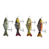 HS - 005 Minnow Six Sections Artificial Fishing Bait Bionic Lure with Hook