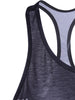 Fashionable Sleeveless U-Neck Racerback Tank Top For Women