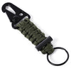 Key Hook Webbing Buckle Hanging Belt Carabiner with Firestone