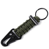 Key Hook Webbing Buckle Hanging Belt Carabiner with Firestone