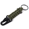 Key Hook Webbing Buckle Hanging Belt Carabiner with Firestone