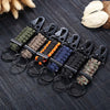 Key Hook Webbing Buckle Hanging Belt Carabiner with Firestone