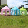 Portable Princess Castle Play Tent Activity Fairy House Fun Indoor Outdoor Playhouse Toy
