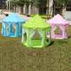 Portable Princess Castle Play Tent Activity Fairy House Fun Indoor Outdoor Playhouse Toy