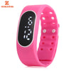 HENGZHENG Digital Watch Date Display LED Wristwatch with Two Replaceable Dial