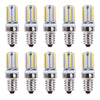 Lightme 10PCS AC 220V 3W E14 SMD 3014 LED Corn Bulb with 64 LEDs