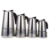 100ML 2-Cup Stainless Steel Mocha Espresso Latte Percolator Coffee Maker Pot