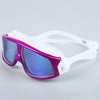 Fashion Anti-fogging UV Swim Goggles Glasses with Big Frame