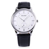 READ R6025G Men Quartz Watch Genuine Leather Band Sapphire Mirror 3ATM Wristwatch