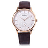 READ R6025G Men Quartz Watch Genuine Leather Band Sapphire Mirror 3ATM Wristwatch