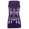 Active Scoop Neck Sleeveless Print Slim Tank Top for Women