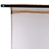 1 x 2m Pure Color Sheer Voile Wall Room Divider Window Curtain